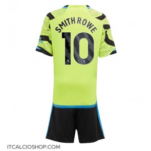 Arsenal Emile Smith Rowe #10 Seconda Maglia Bambino 2023-24 Manica Corta (+ Pantaloni corti)